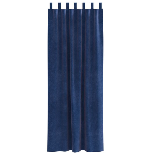 vidaXL Blackout Curtains 2 pcs Dark Blue 140 x 225 cm Velvet