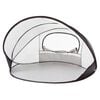 DERYAN Pop-up Luxe Beach Tent XXL 155x133x95 cm Silver