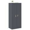 vidaXL Storage Cabinet Anthracite 60 x 40 x 140 cm Steel