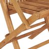 vidaXL Garden Chairs 8 pcs Solid Teak Wood