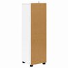 vidaXL Bathroom Cabinet White 30.5 x 30 x 101 cm Engineered Wood
