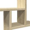 vidaXL Wall Shelves 2 pcs Sonoma Oak 50x12x50 cm Engineered Wood