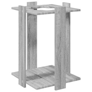 vidaXL Billiard Cue Stand Engineered Wood 42 x 43 x 60 cm Grey Sonoma