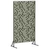 vidaXL Privacy Screen 100 x 50 x 180 cm Steel Olive Green