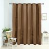vidaXL Blackout Curtain with Metal Rings Velvet Beige 290x245 cm