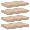 vidaXL Floating Shelves 4 pcs 40x23.5x4 cm Engineered Wood