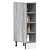 vidaXL Bottom Cabinet Riga Grey Sonoma 20x44.5x81.5 cm Engineered Wood