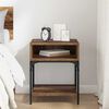 vidaXL Bedside Table Old Wood 40 x 40 x 50 cm Engineered Wood