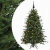 vidaXL Artificial Christmas Tree with Bauble 120 cm 150 LEDs