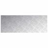 vidaXL Stair Tread Rectangular 2 pcs Silver 80 x 30 cm Aluminium