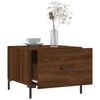 vidaXL Coffee Tables 2 pcs Brown Oak 50x50x40 cm Engineered Wood