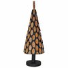 vidaXL Christmas Tree with Stand Brown 90 cm Solid teak wood