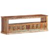vidaXL TV Cabinet with Buddha Cladding 120x30x40 cm Reclaimed Wood