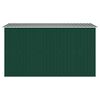 vidaXL Garden Shed 257x298x178 cm Metal Green