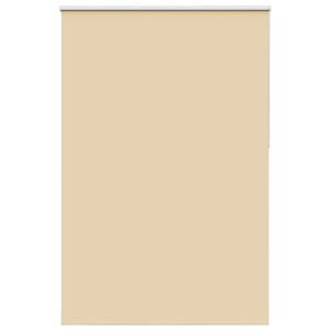 vidaXL Roller Blind Blackout Beige 165x210 cm Fabric Width 161.6 cm Polyester