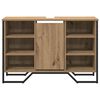 vidaXL Bathroom Sink Cabinet with Shelf Artisan Oak 91 x 35 x 60 cm