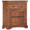 vidaXL Sideboard 63x30x75 cm Solid Acacia Wood