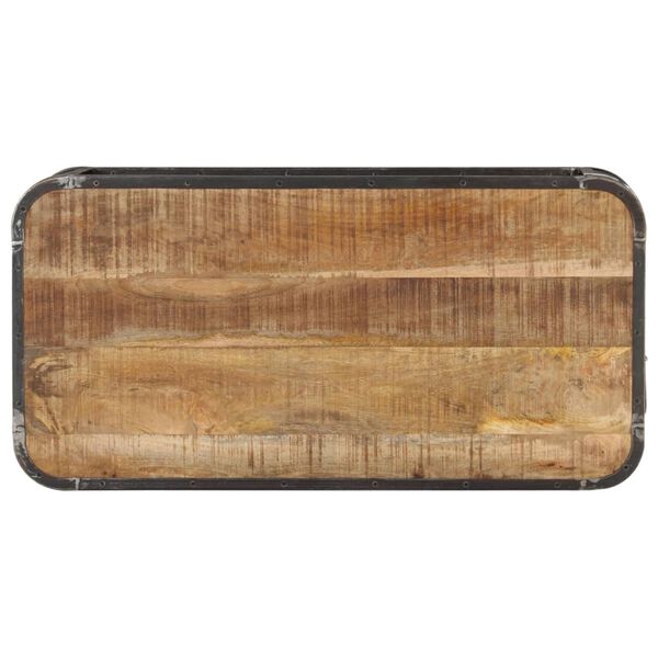 vidaXL Coffee Table 100x50x35 cm Solid Mango Wood