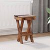 vidaXL Stool Natural 30 x 30 x 48 cm Solid Reclaim wood