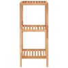 vidaXL Bathroom Shelf 36x36x79 cm Solid Wood Walnut