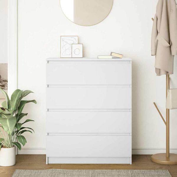 vidaXL Sideboard White 80x35x99 cm Engineered Wood