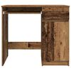 vidaXL Desk Old Wood 86x49x76 cm Engineered Wood