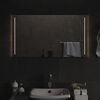 vidaXL LED Bathroom Mirror 90x50 cm