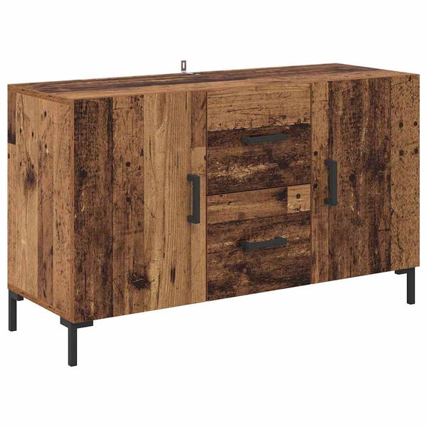 vidaXL Sideboard with Drawer Old Wood 100 x 36 x 60 cm Engineered Wood