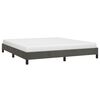 vidaXL Bed Frame without Mattress Dark Grey Super King Velvet
