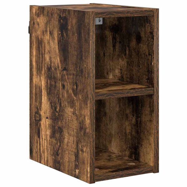 vidaXL Hanging Cabinet Smoked Oak 20 x 29.5 x 40 cm Engineered Wood