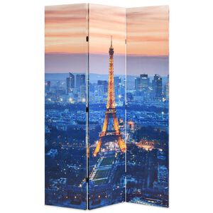 vidaXL Folding Room Divider 120x170 cm Paris by Night