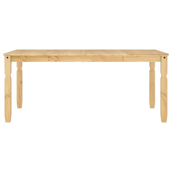 vidaXL Dining Table Corona 180x90x75 cm Solid Wood Pine