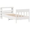 vidaXL Bed Frame without Mattress White 100x200 cm Solid Wood Pine
