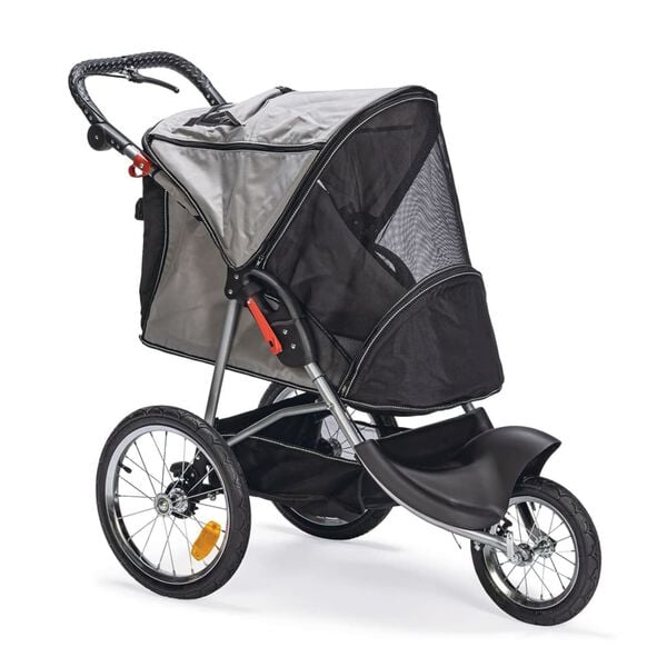 Karlie Pet Sport Buggy 123x57x105 cm Black and Grey