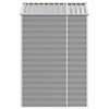 vidaXL Garden Shed Light Grey 191x130x198 cm Galvanised Steel