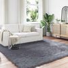 vidaXL Faux Sheepskin Rug Tafalla Anthracite 240 x 240 cm Polyester