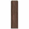vidaXL Bookcase Brown Oak 100x33x125.5 cm Engineered Wood