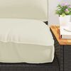 vidaXL Pallet Cushion Set 3 pcs Cream 120 x 80 x 12 cm Oxford fabric