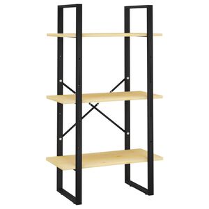 vidaXL Storage Shelf 60x30x105 cm Solid Wood Pine