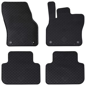 vidaXL Car Mat 4 pcs Black suitable for Audi Q3 TPE