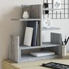 vidaXL Desk Organiser Grey Sonoma 49x20x52.5 cm Engineered wood