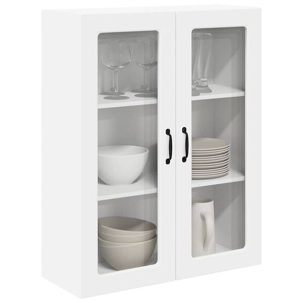 vidaXL Kitchen Cabinet Kalmar White 80 x 31 x 100 cm Engineered Wood