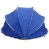 vidaXL Pool Dome Folding Manual Blue 405 x 405 x 192 cm