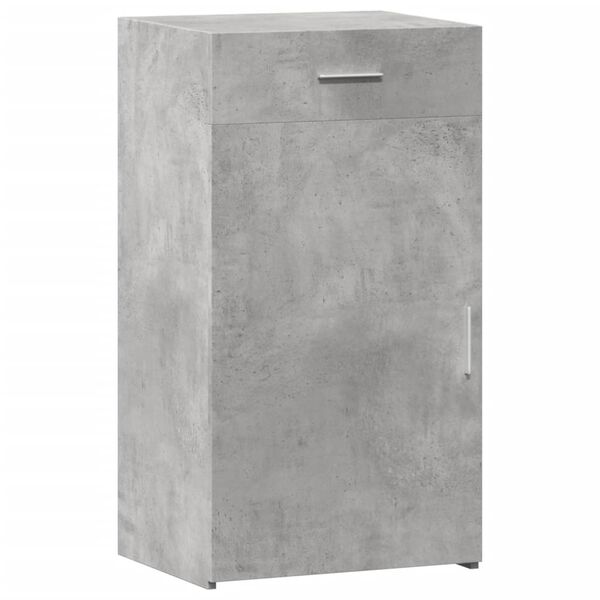 vidaXL Sideboard Concrete Grey 50x42.5x93 cm Engineered Wood