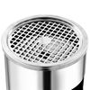 vidaXL Wall Ashtray Dustbin Stainless Steel 26 L