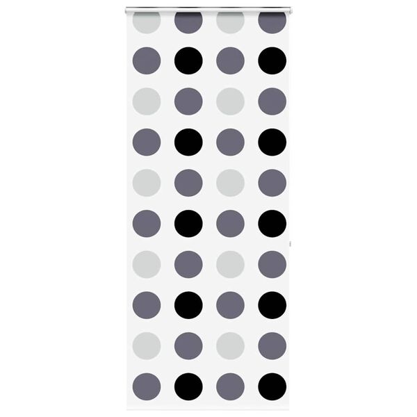 vidaXL Shower Roller Blind with Cassette 100x240 cm Fabric Width 96 cm