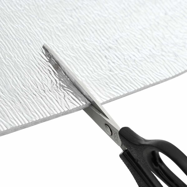 vidaXL Radiator Heat Reflector Silver 1 x 50 m Aluminium