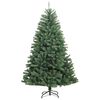 vidaXL Artificial Hinged Christmas Tree Green 150 cm PVC and Metal