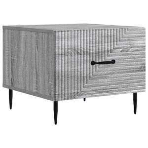 vidaXL Coffee Table Grey Sonoma 49 x 50 x 40 cm Engineered Wood