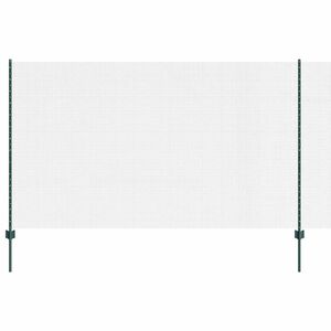 vidaXL Fence with Post Green